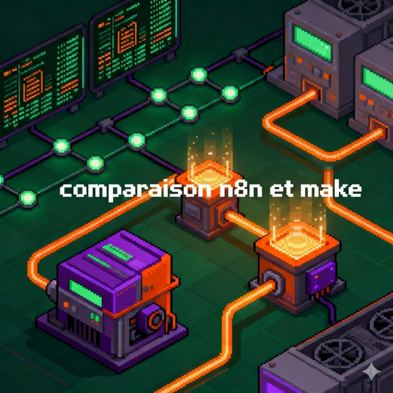 Comparaison des plateformes d'automatisation n8n et Make pour optimiser les workflows