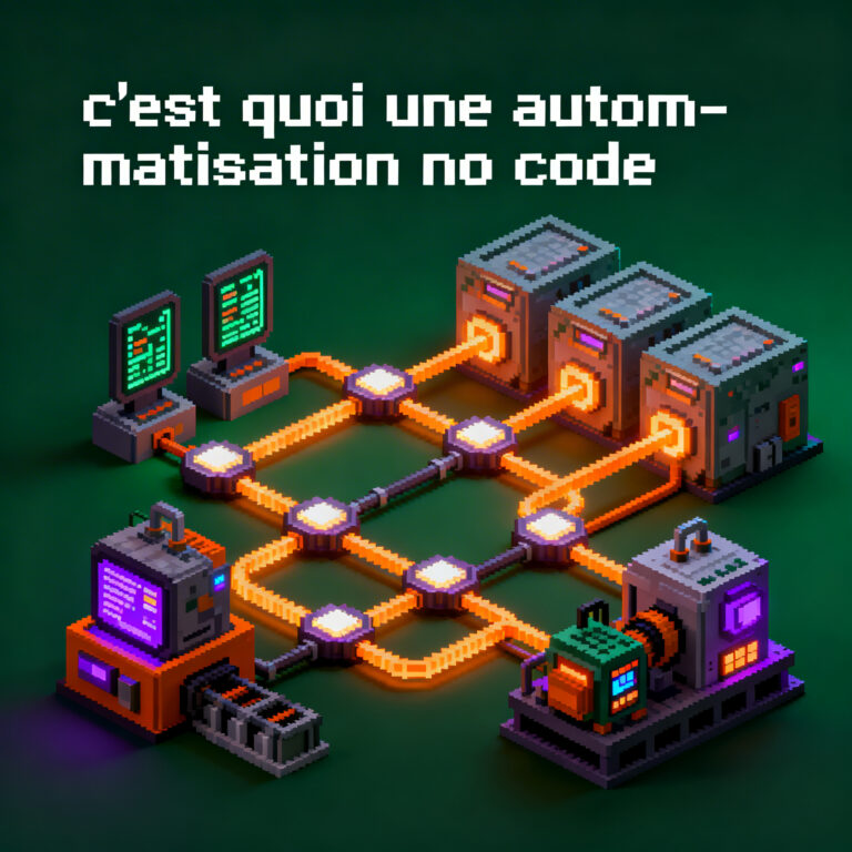 explication claire de l'automatisation no code et ses avantages pour simplifier les processus numériques
