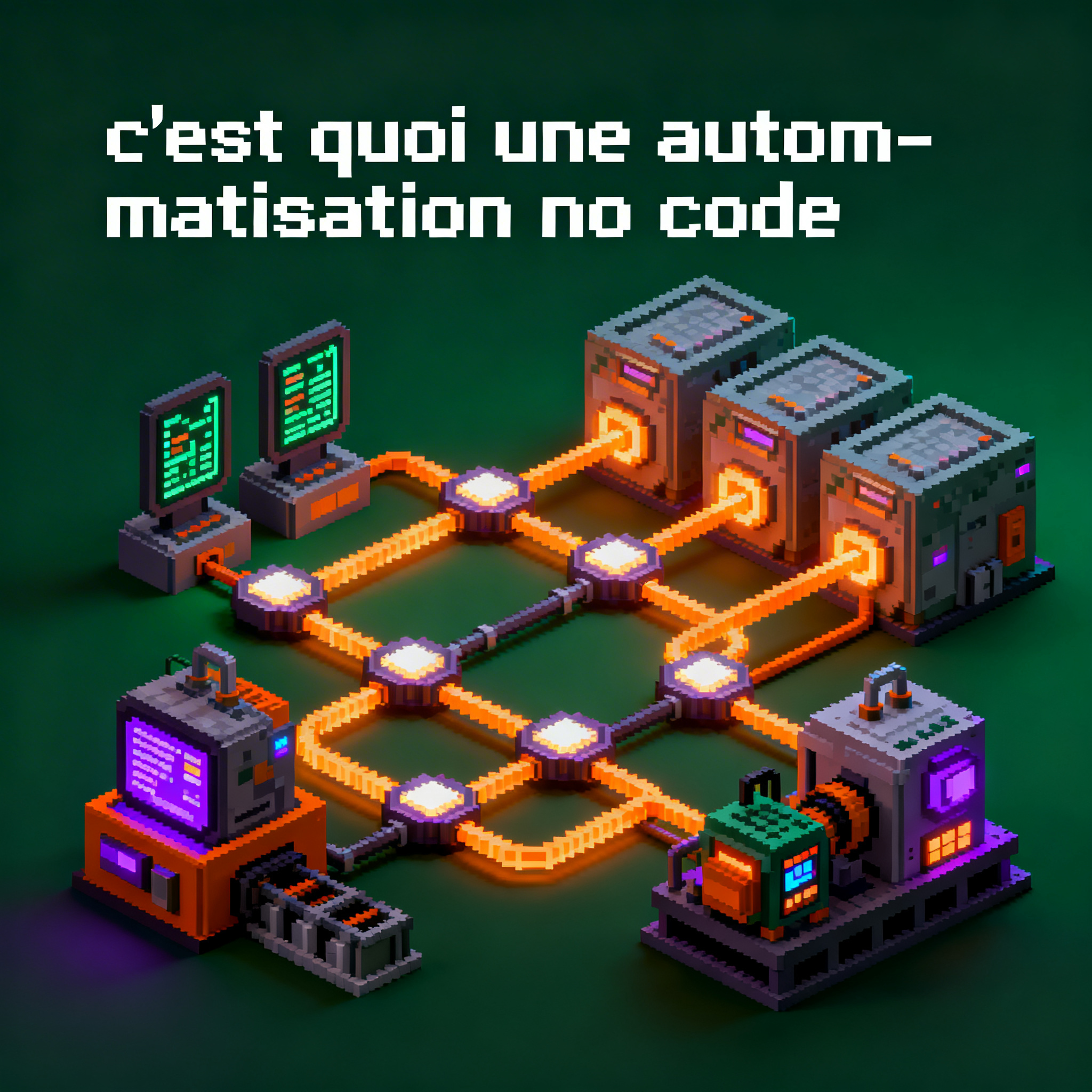 explication claire de l'automatisation no code et ses avantages pour simplifier les processus numériques