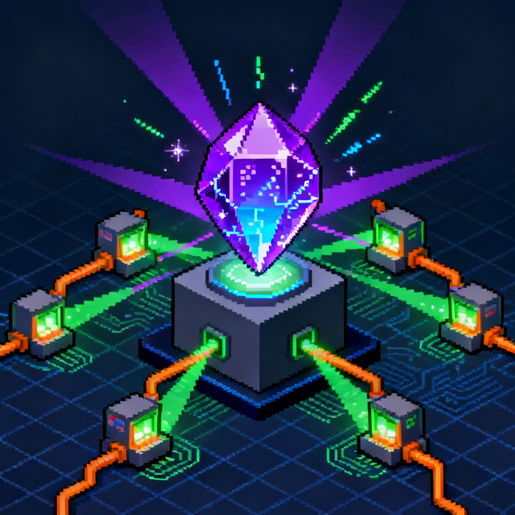 Illustration représentant l'intégration de Gemini avec la plateforme d'automatisation n8n